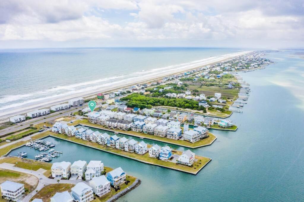 Waterfront*Steps To Beach*Boat Launch*Kayaks*Pools Villa Topsail Beach Exterior photo